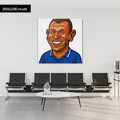 200*200studs, 160*160cm, 63*63inch