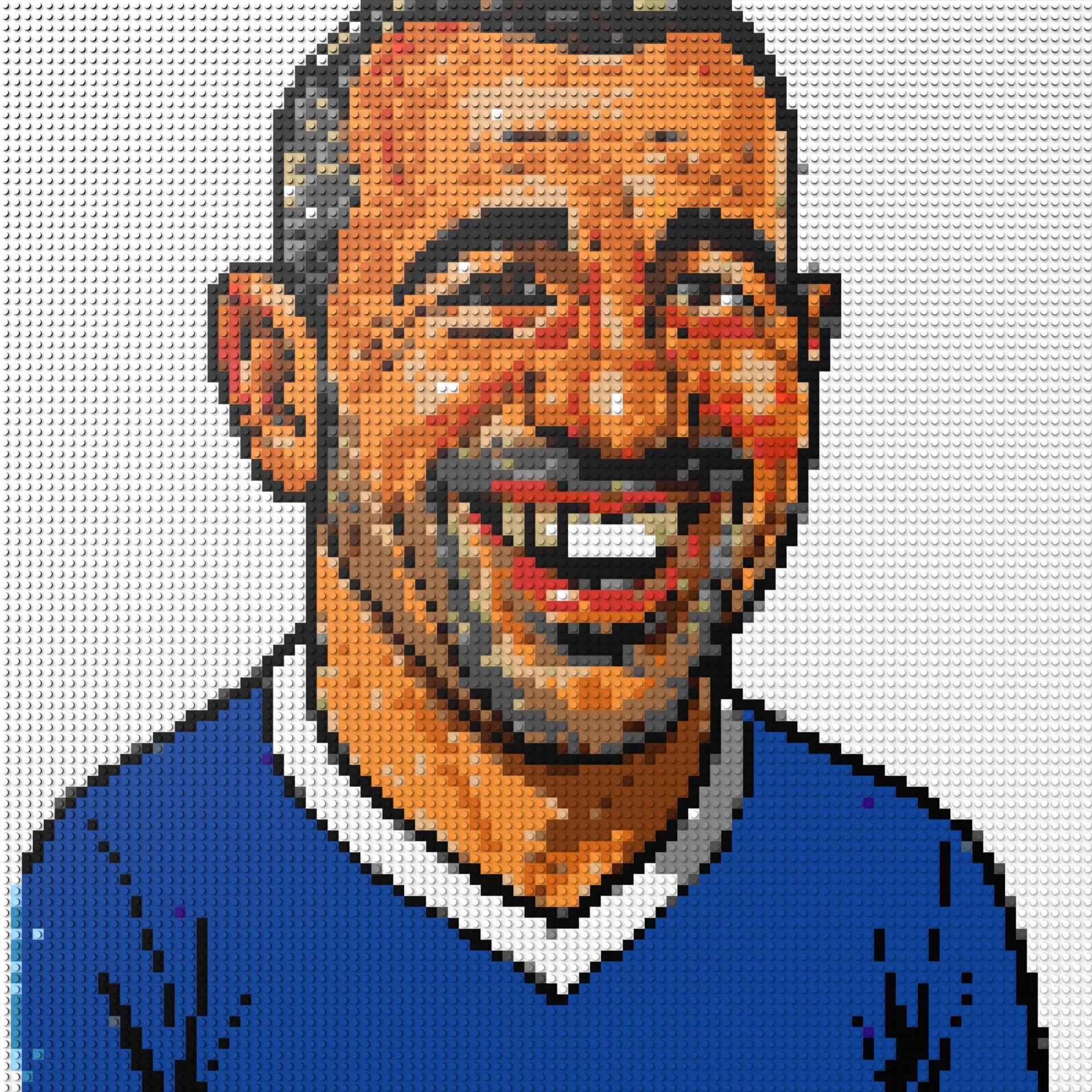 100*100studs, 80*80cm, 31,5*31,5inch