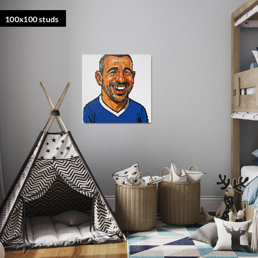 100*100studs, 80*80cm, 31,5*31,5inch