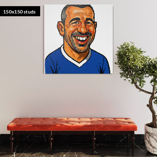 150*150studs, 120*120cm, 47,25*47,25inch