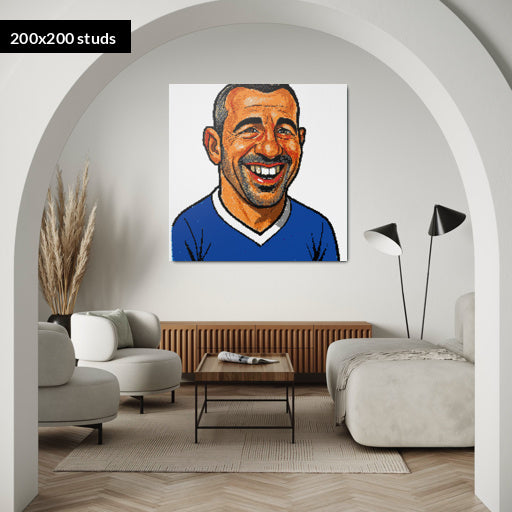 200*200studs, 160*160cm, 63*63inch