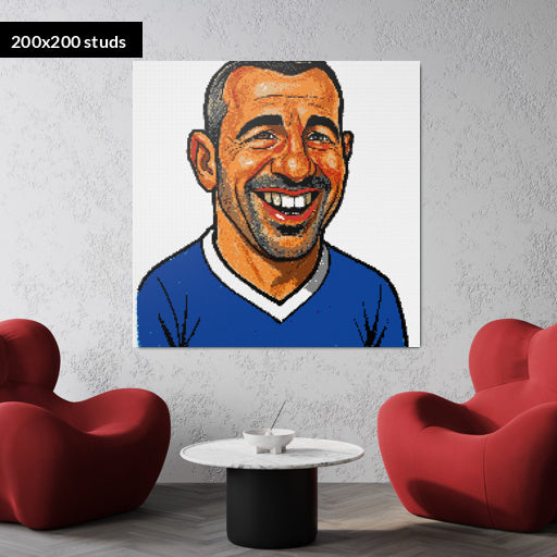 200*200studs, 160*160cm, 63*63inch