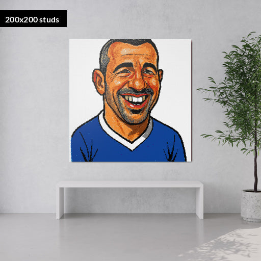 200*200studs, 160*160cm, 63*63inch