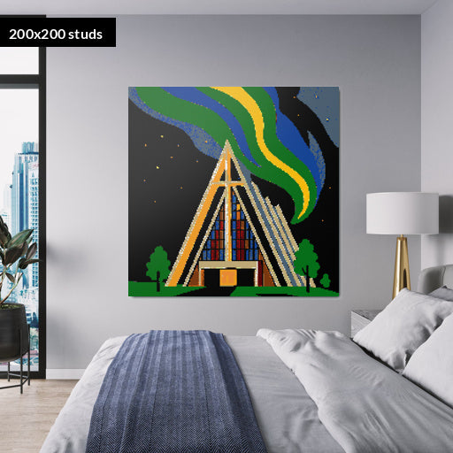 200*200studs, 160*160cm, 63*63inch