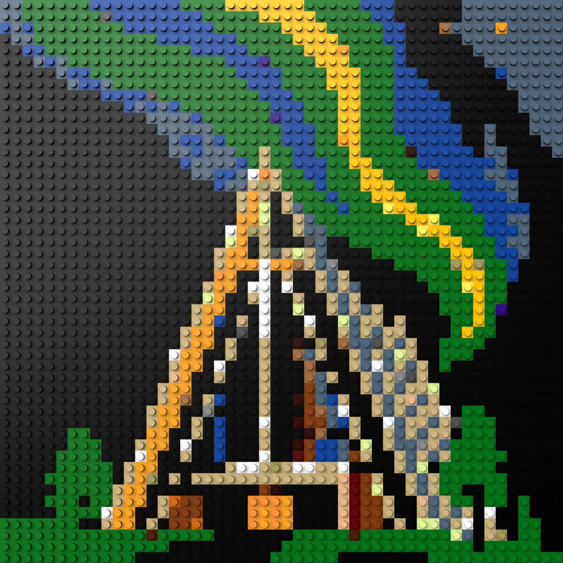 50*50studs, 40*40cm, 15,75*15,75inch