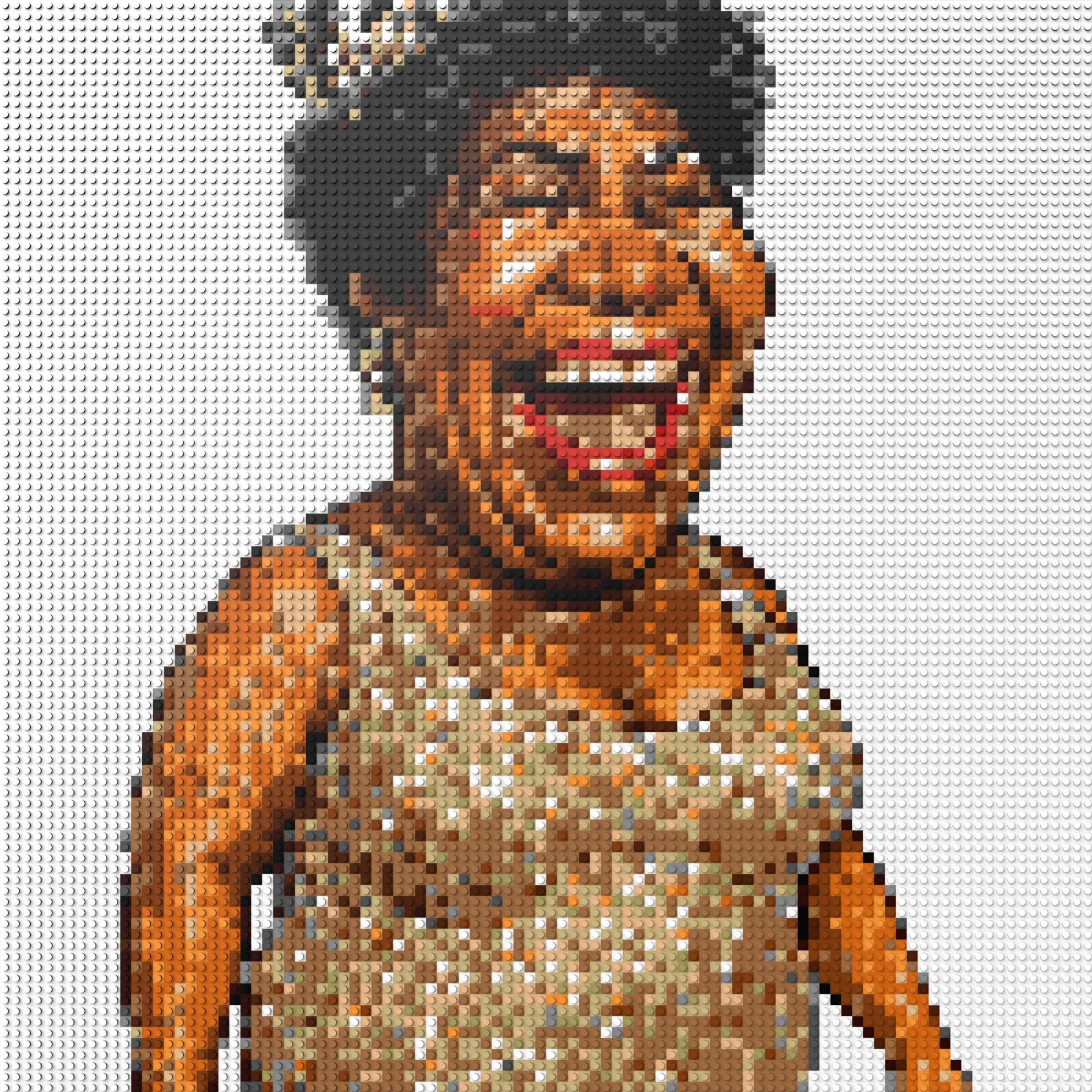 100*100studs, 80*80cm, 31,5*31,5inch