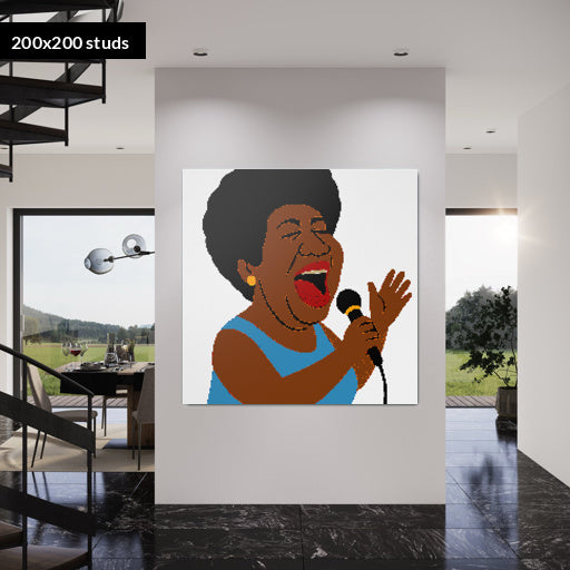 200*200studs, 160*160cm, 63*63inch