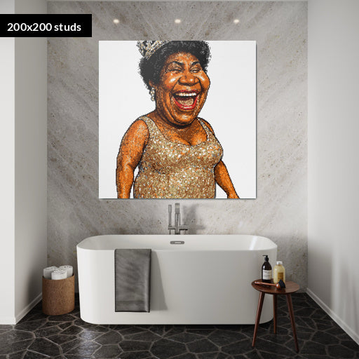 200*200studs, 160*160cm, 63*63inch