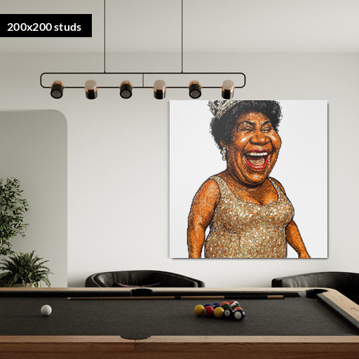 200*200studs, 160*160cm, 63*63inch