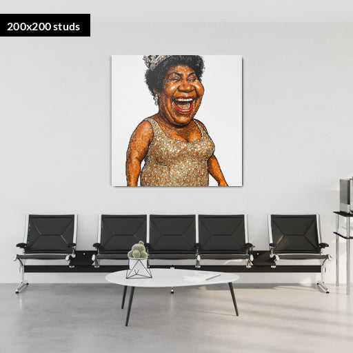 200*200studs, 160*160cm, 63*63inch