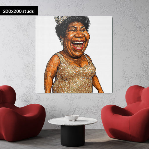 200*200studs, 160*160cm, 63*63inch