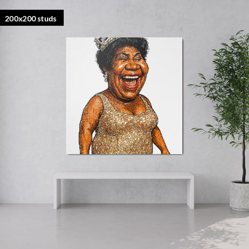 200*200studs, 160*160cm, 63*63inch