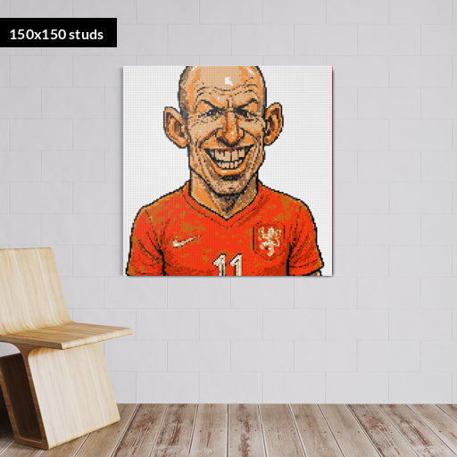 150*150studs, 120*120cm, 47,25*47,25inch