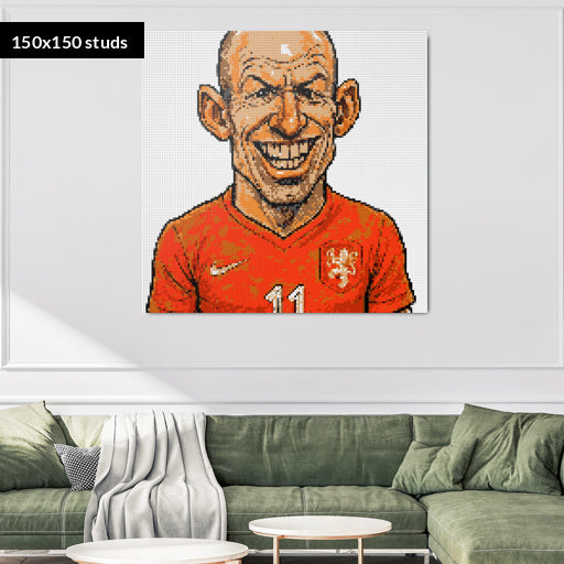 150*150studs, 120*120cm, 47,25*47,25inch