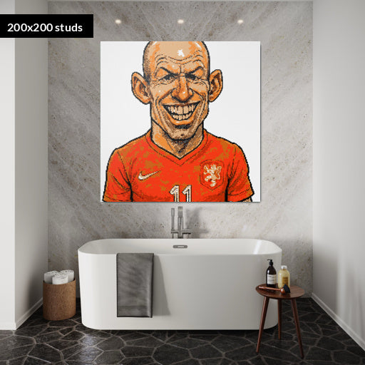 200*200studs, 160*160cm, 63*63inch