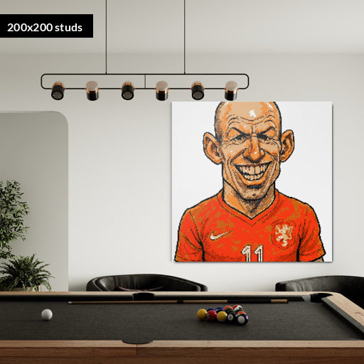 200*200studs, 160*160cm, 63*63inch