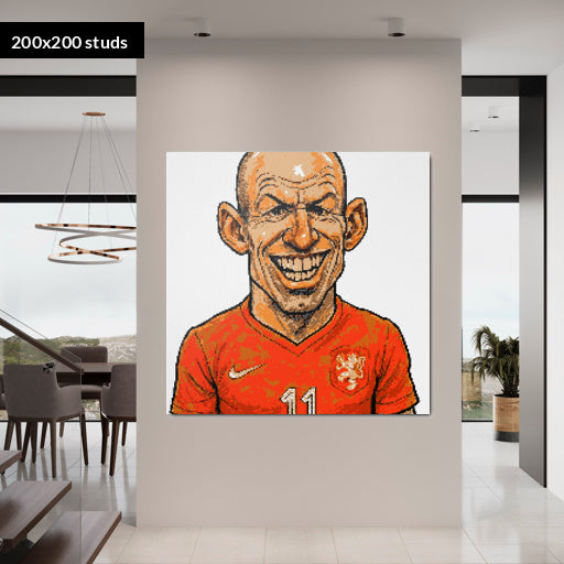 200*200studs, 160*160cm, 63*63inch