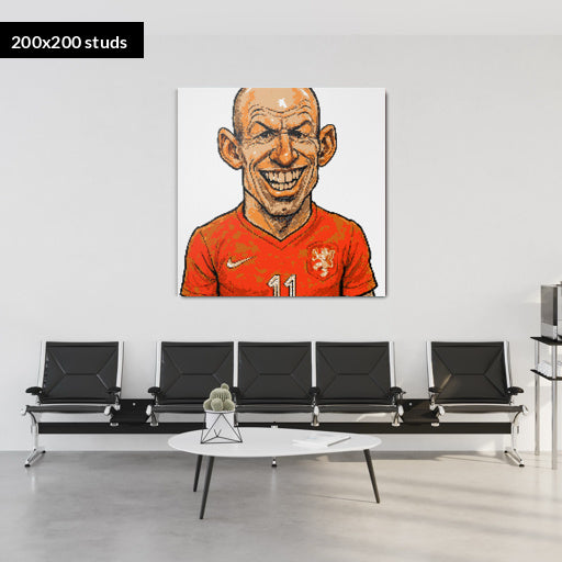 200*200studs, 160*160cm, 63*63inch