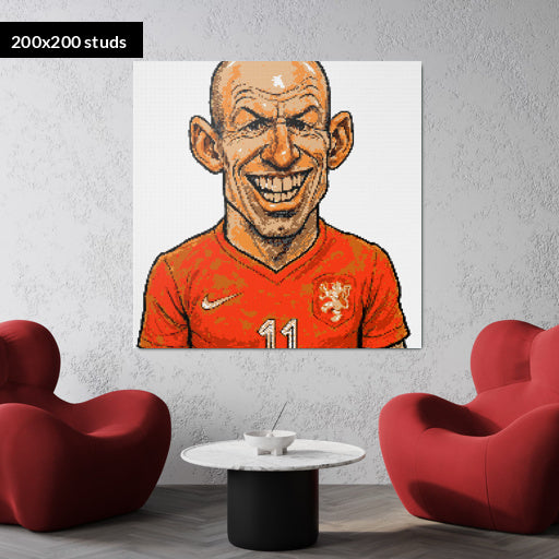 200*200studs, 160*160cm, 63*63inch