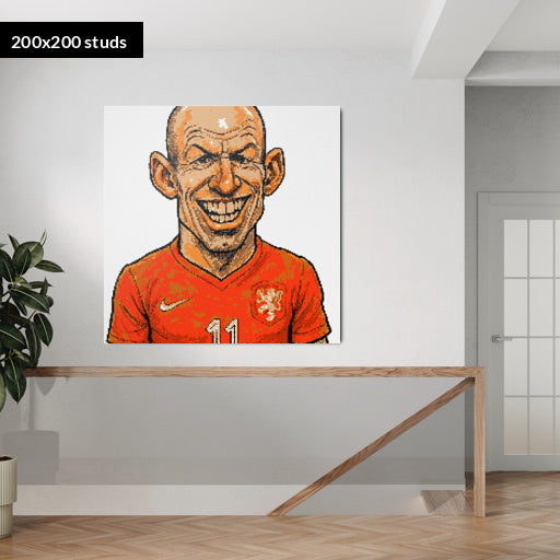 200*200studs, 160*160cm, 63*63inch