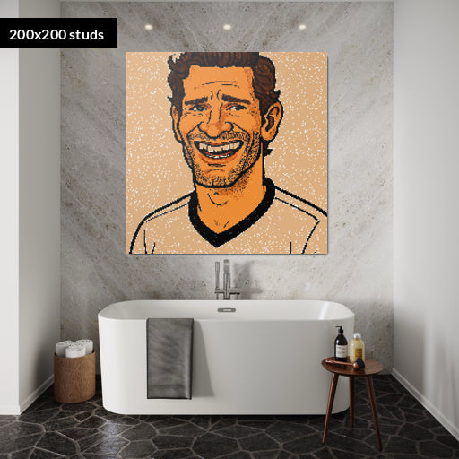 200*200studs, 160*160cm, 63*63inch