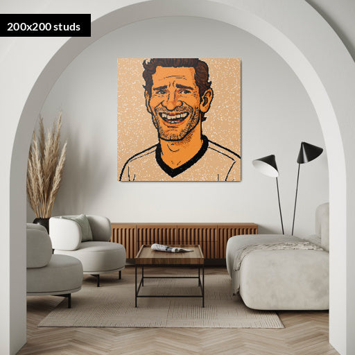 200*200studs, 160*160cm, 63*63inch