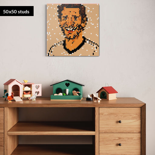 50*50studs, 40*40cm, 15,75*15,75inch