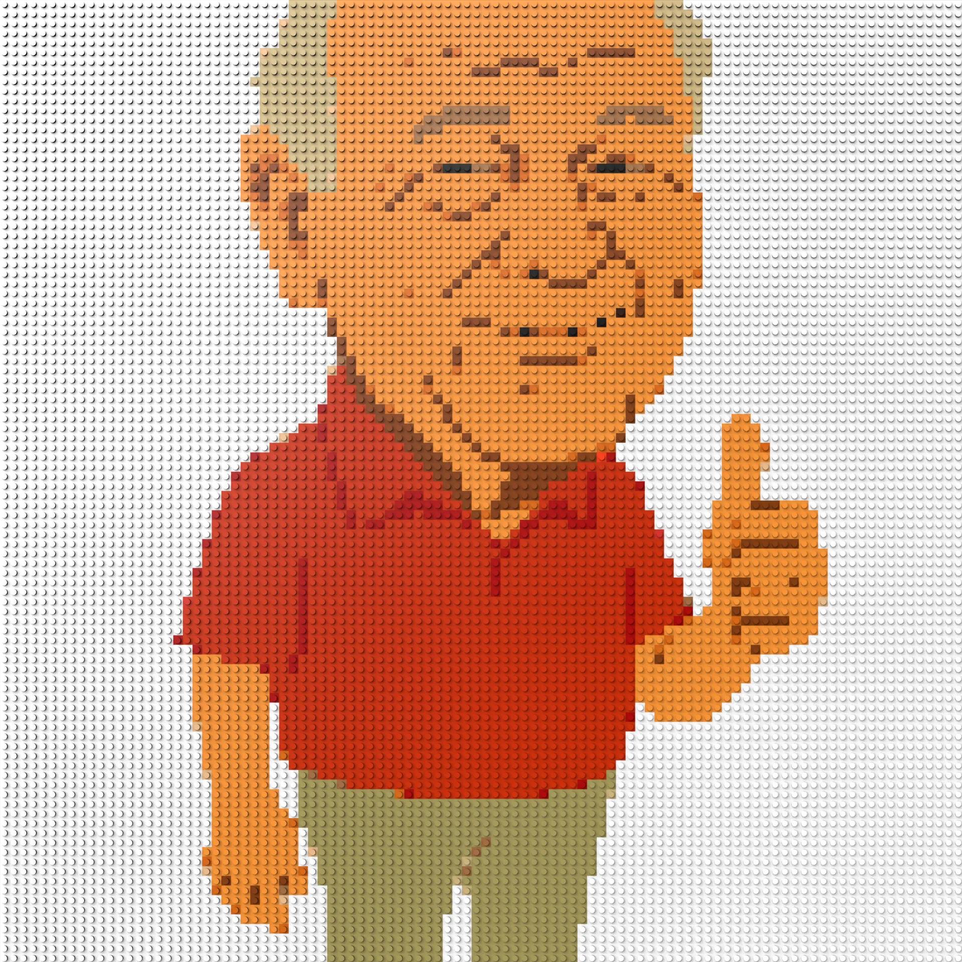 100*100studs, 80*80cm, 31,5*31,5inch
