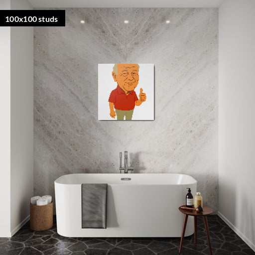 100*100studs, 80*80cm, 31,5*31,5inch