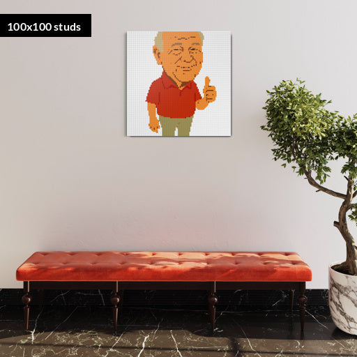 100*100studs, 80*80cm, 31,5*31,5inch