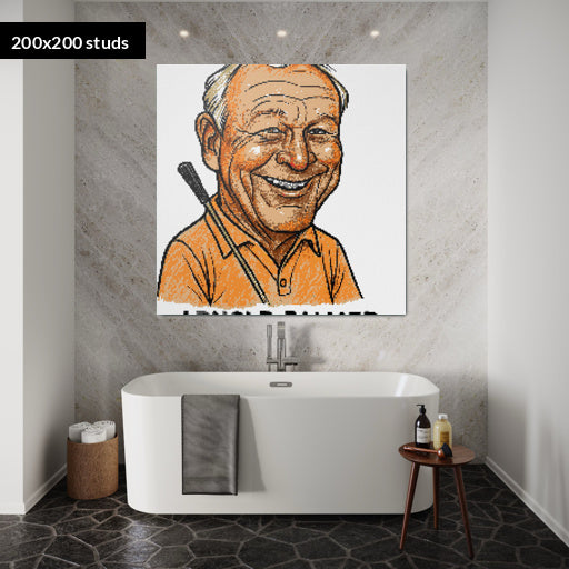 200*200studs, 160*160cm, 63*63inch