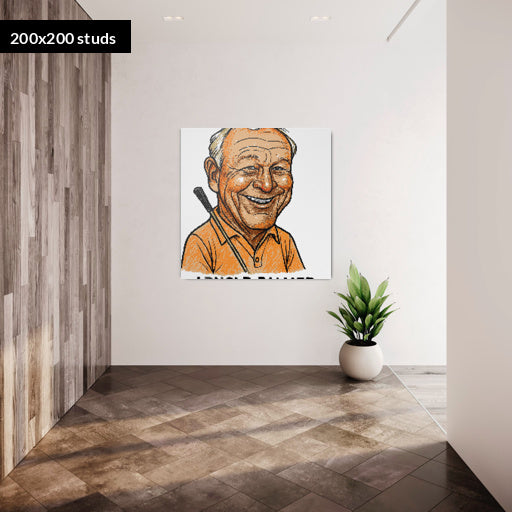 200*200studs, 160*160cm, 63*63inch