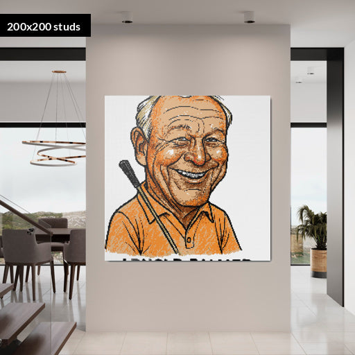 200*200studs, 160*160cm, 63*63inch