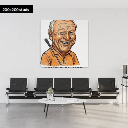 200*200studs, 160*160cm, 63*63inch