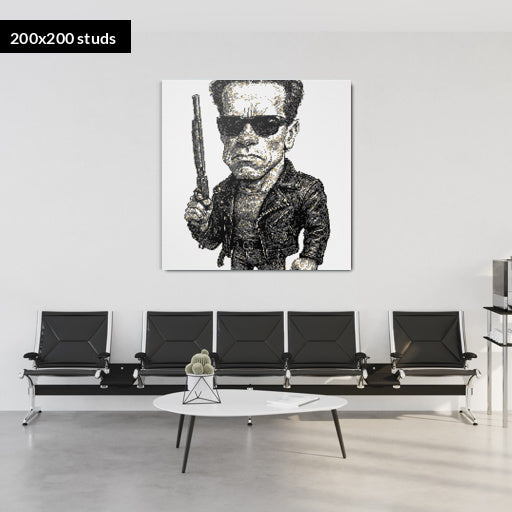 200*200studs, 160*160cm, 63*63inch