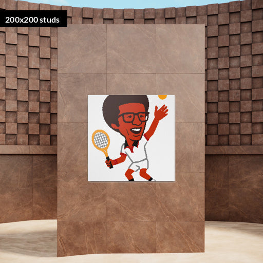 200*200studs, 160*160cm, 63*63inch