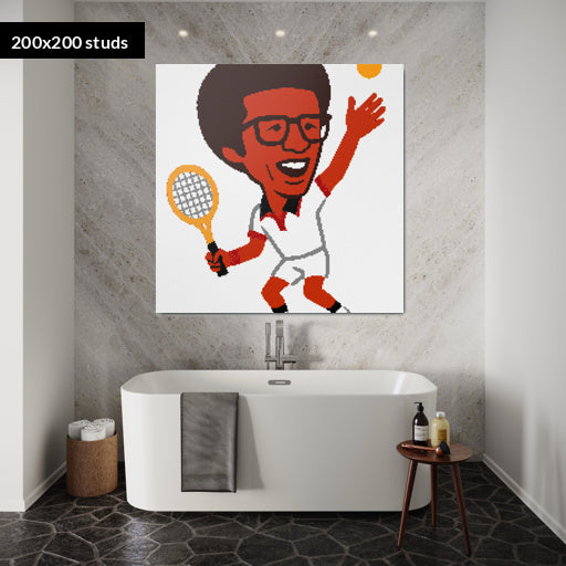 200*200studs, 160*160cm, 63*63inch