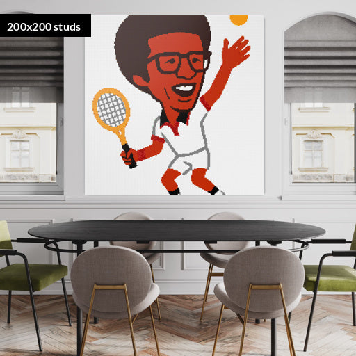 200*200studs, 160*160cm, 63*63inch