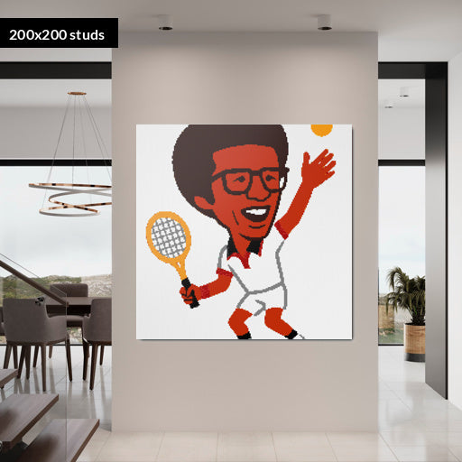 200*200studs, 160*160cm, 63*63inch