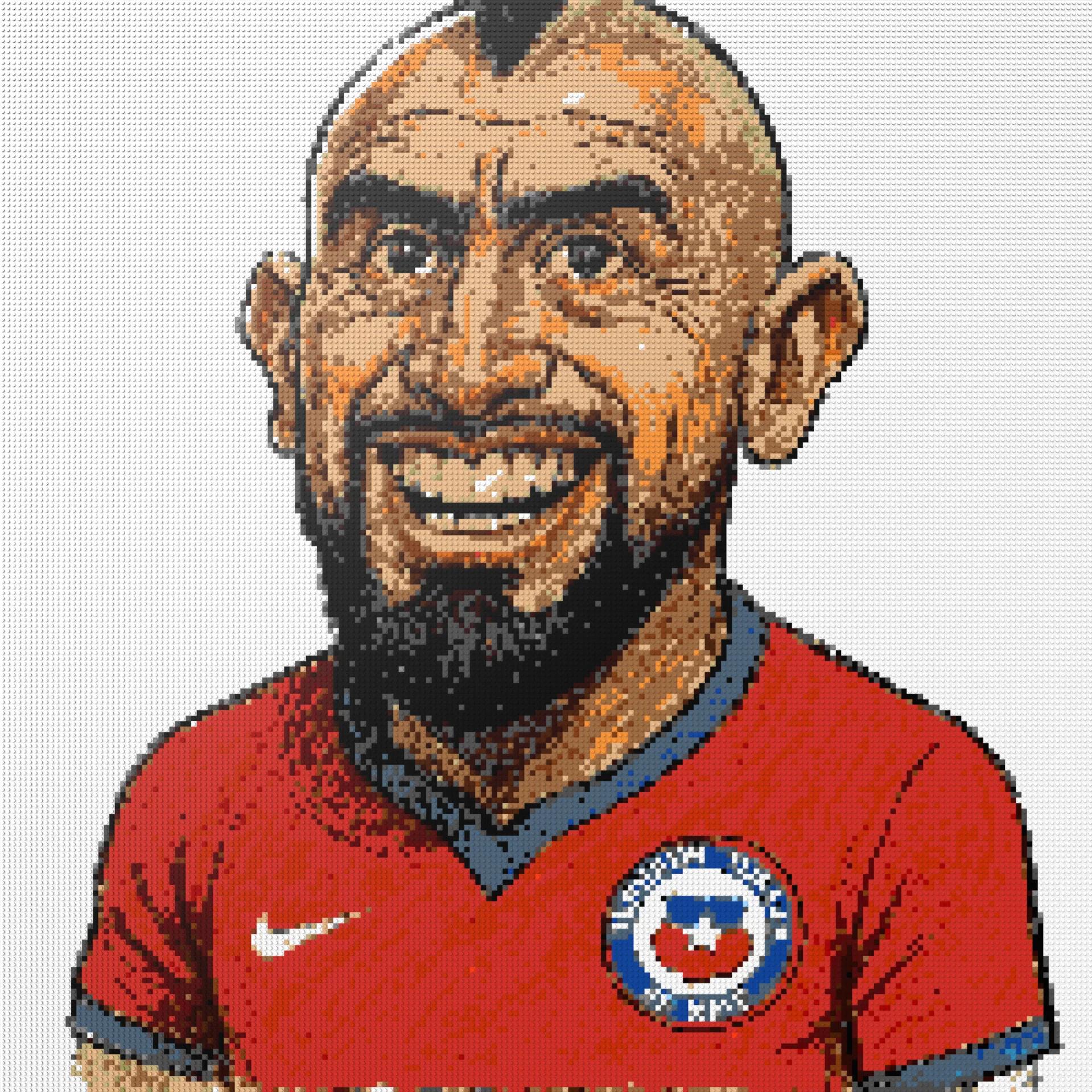 200*200studs, 160*160cm, 63*63inch