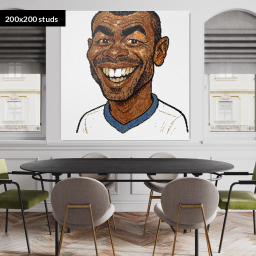 200*200studs, 160*160cm, 63*63inch