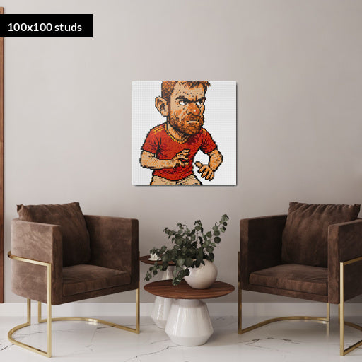 100*100studs, 80*80cm, 31,5*31,5inch