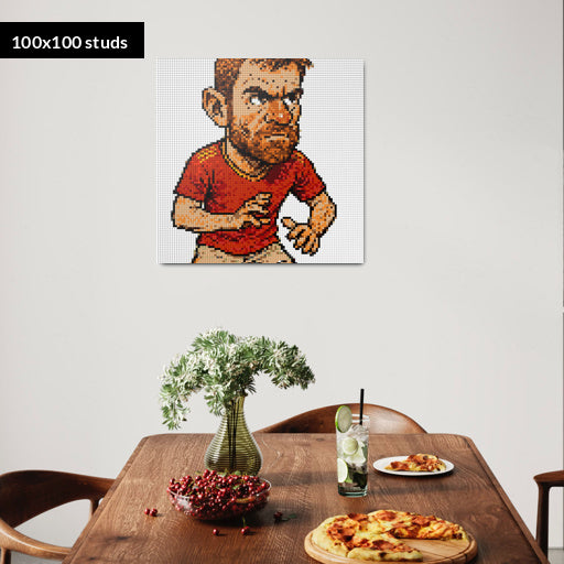 100*100studs, 80*80cm, 31,5*31,5inch