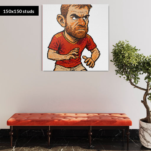 150*150studs, 120*120cm, 47,25*47,25inch