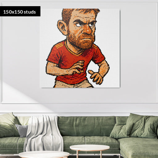 150*150studs, 120*120cm, 47,25*47,25inch