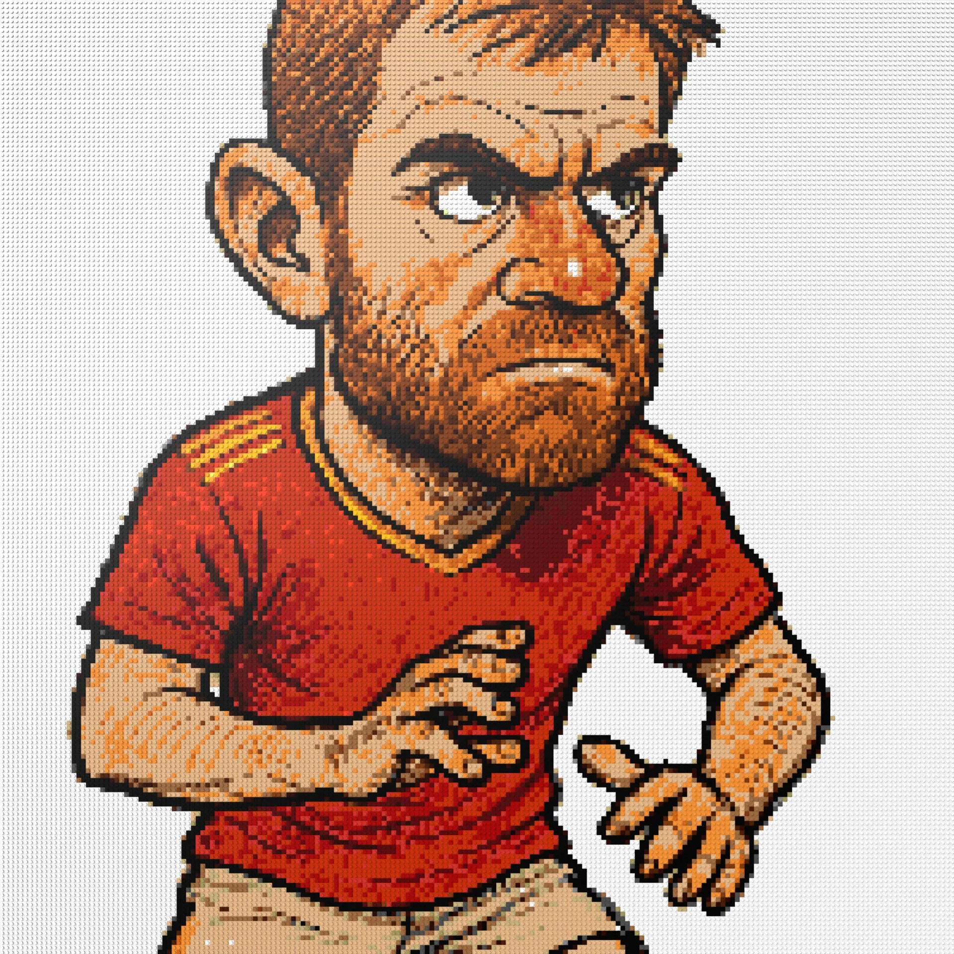 200*200studs, 160*160cm, 63*63inch