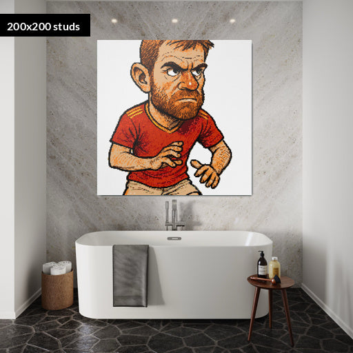 200*200studs, 160*160cm, 63*63inch