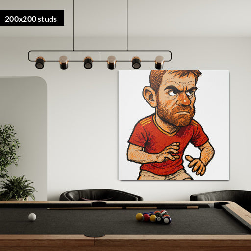 200*200studs, 160*160cm, 63*63inch