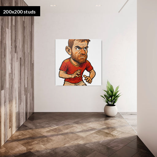 200*200studs, 160*160cm, 63*63inch