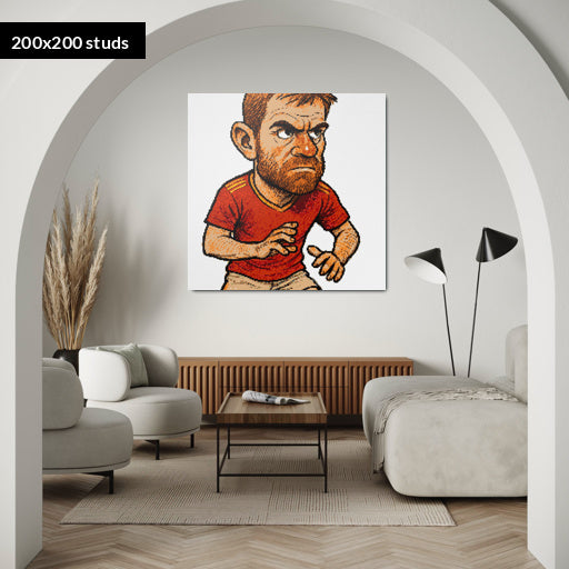 200*200studs, 160*160cm, 63*63inch